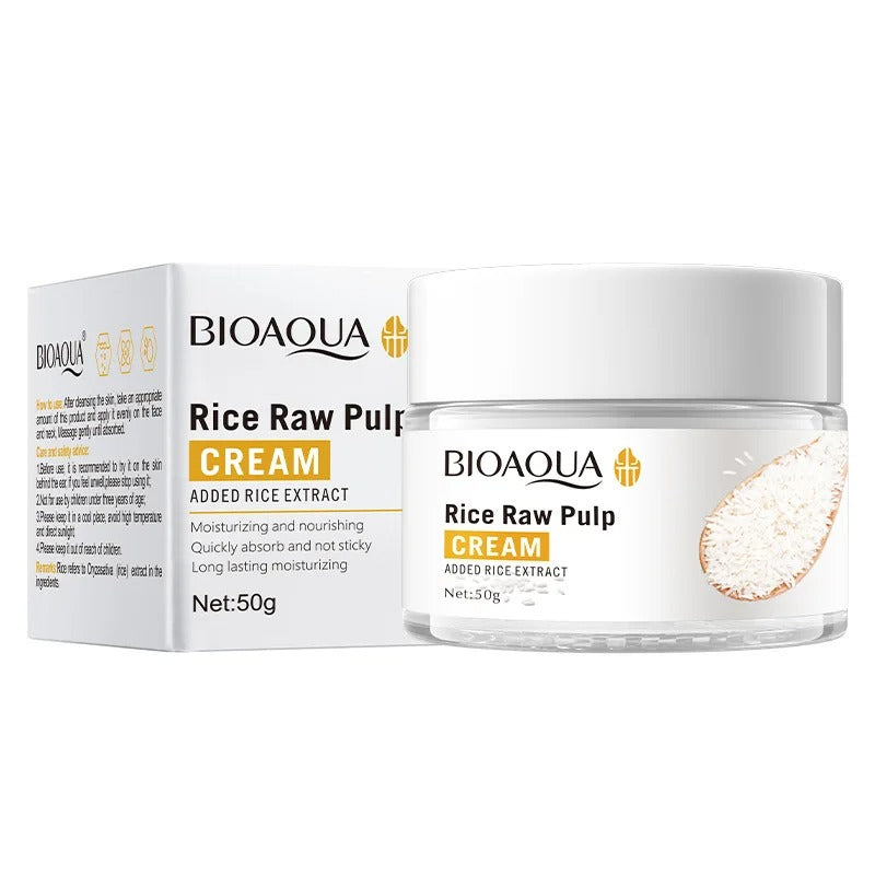 BIOAOUA Rice Raw Pulp Face Cream